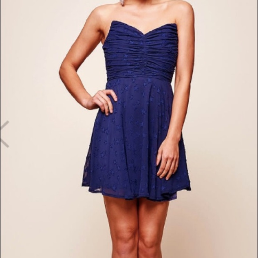 Selfie Leslie Ruched Star Dress